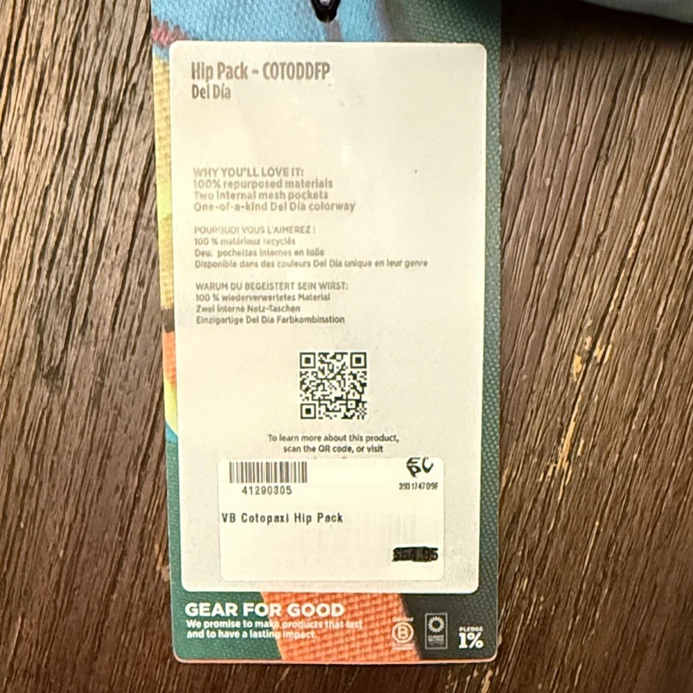 Cotopaxi Blue and Yellow Daisy Bag - Picture 2 of 3